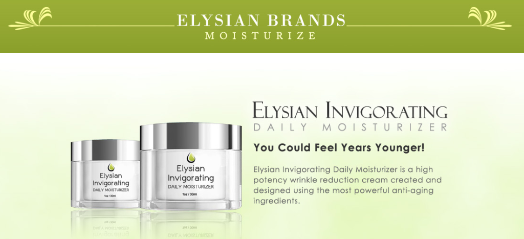 Elysian Moisturizer ing